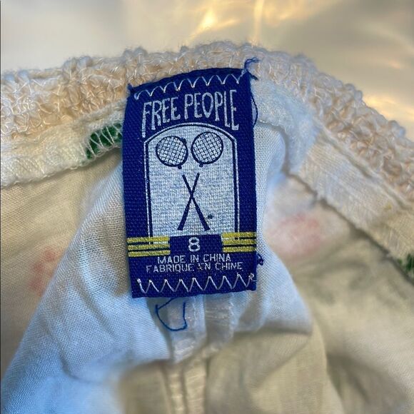 Free People Heartland Crochet Paisley Linen Dress - Picture 4 of 7